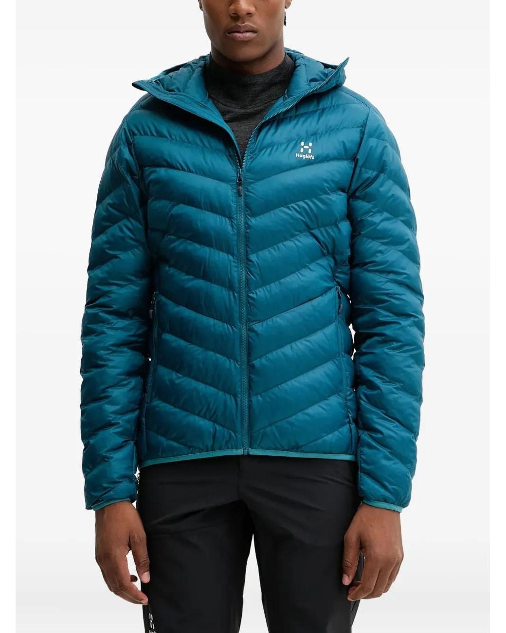 Haglöfs Blue Särna Mimic Hooded Jacket for men