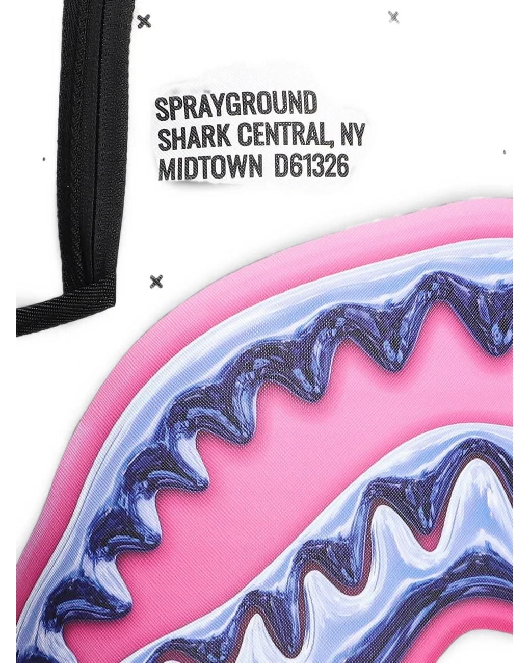 Sprayground White Shark Central Backpack