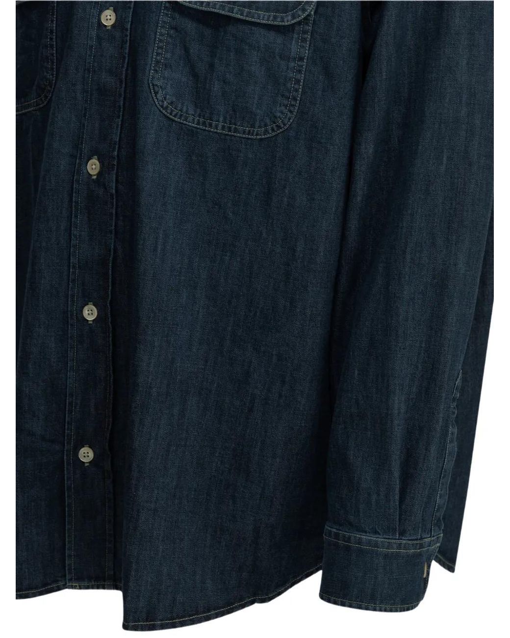 Our Legacy Blue Country Shirt for men