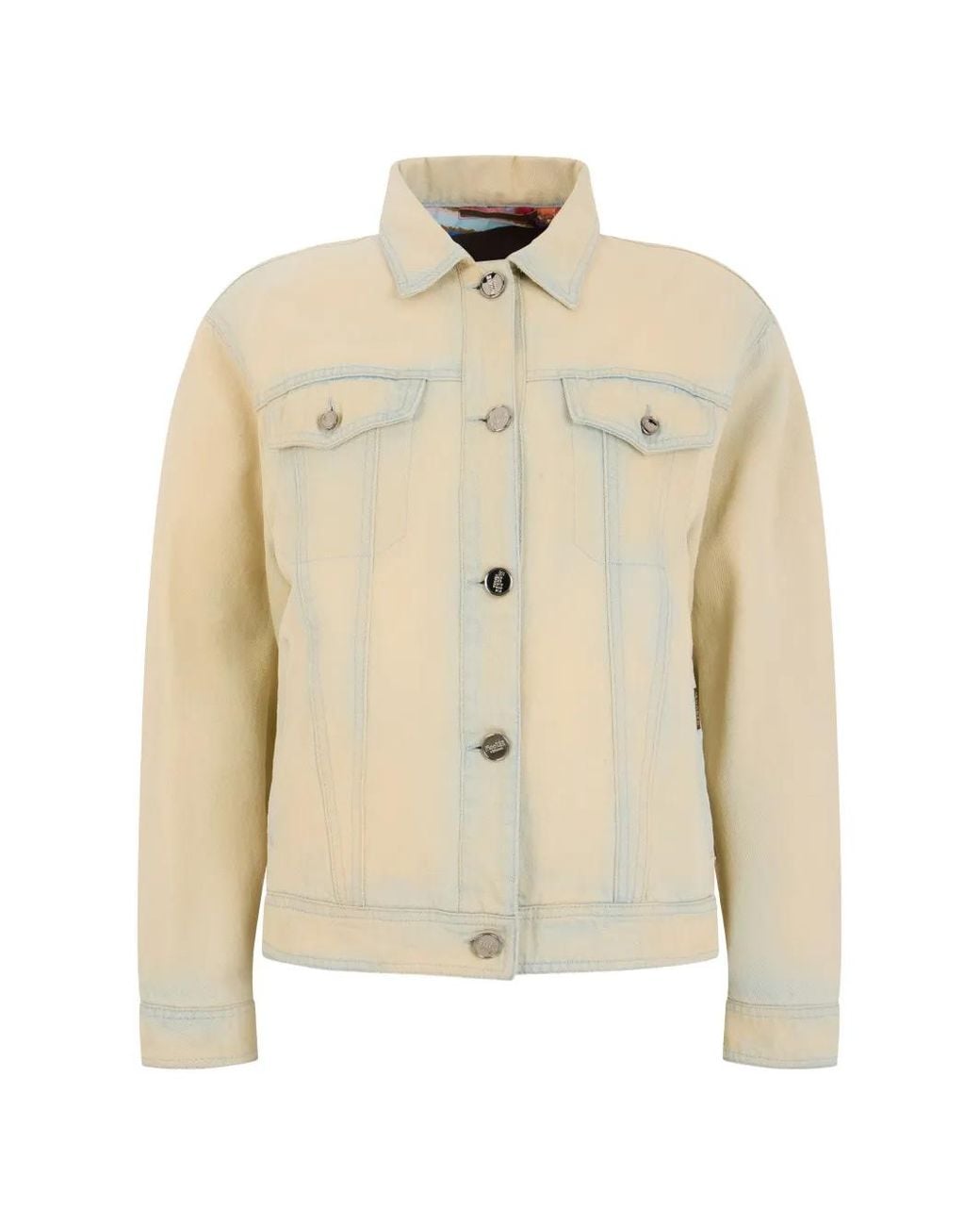 Moorer Natural Ardea-P Faded Denim Jacket