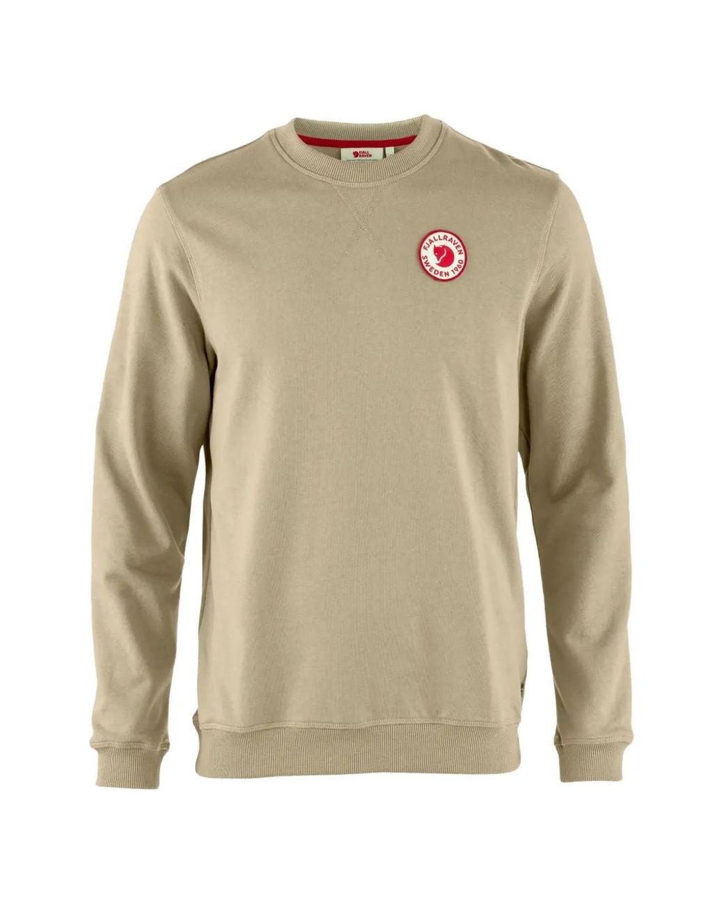 Fjallraven Natural 1960 Logo-Patch Sweatshirt for men