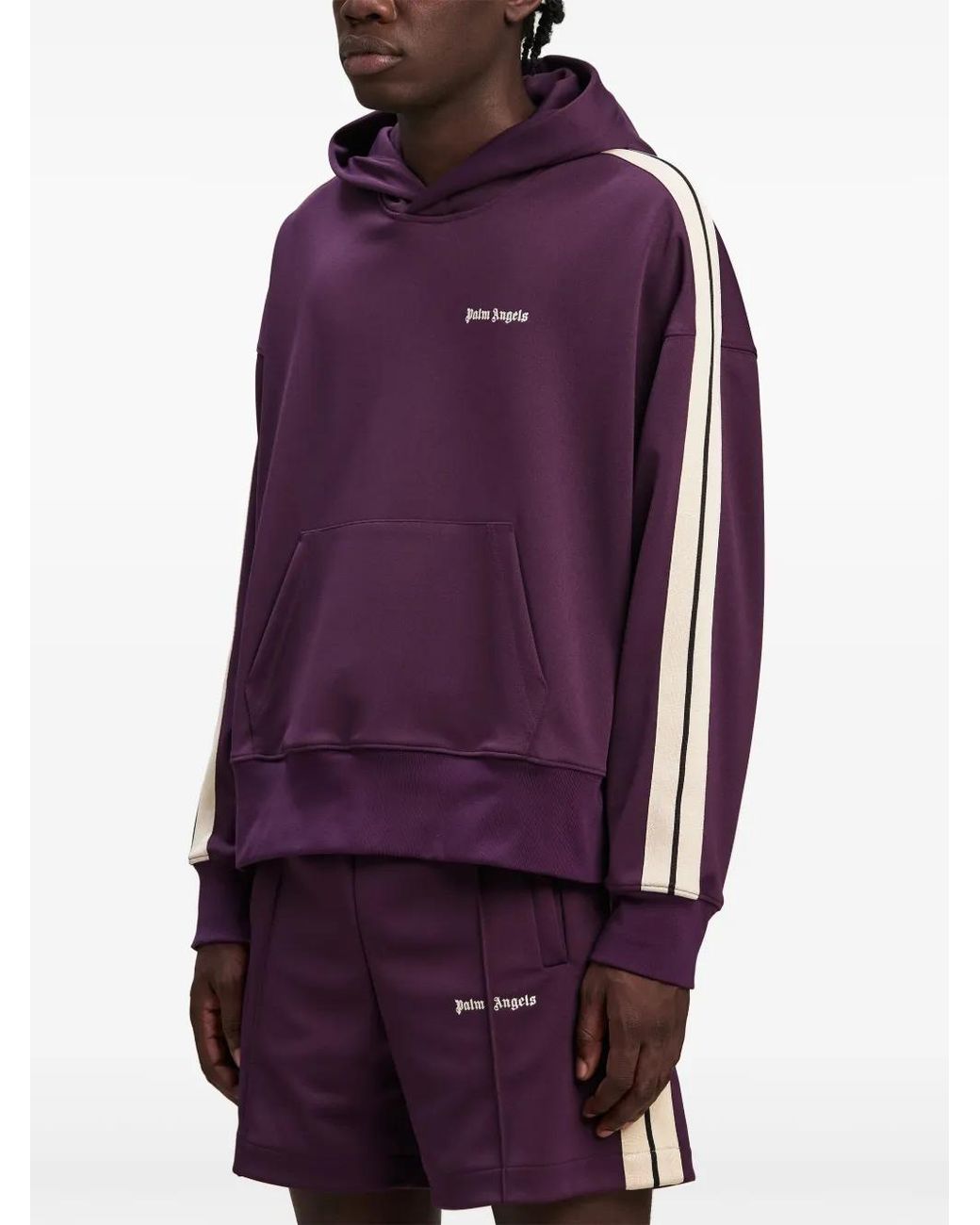 Palm Angels Purple Sweaters for men