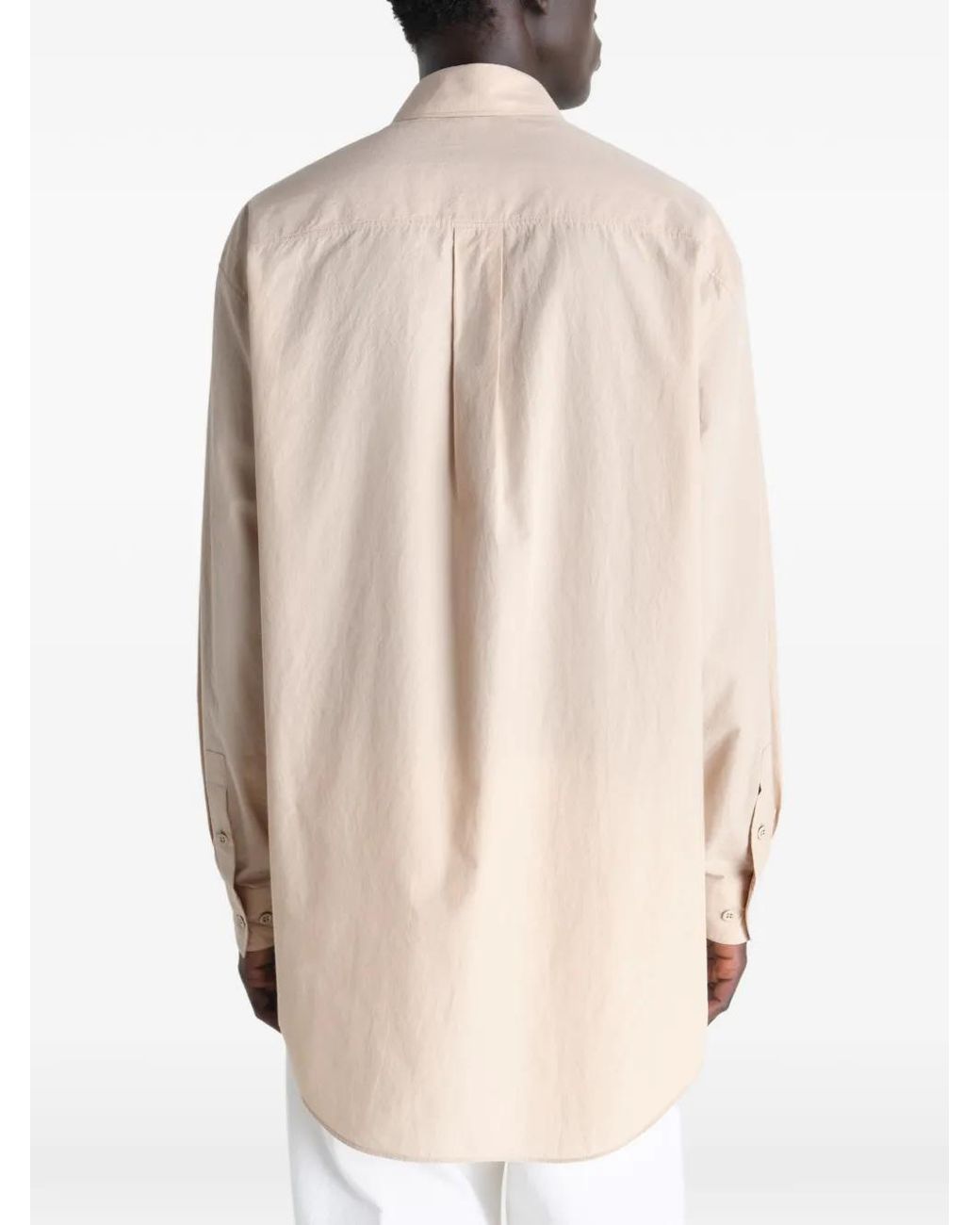 Lemaire Natural Double-Pocket Shirt for men
