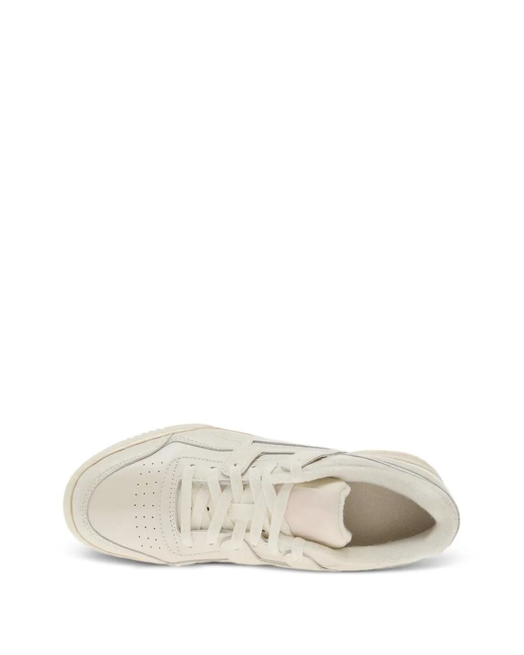 Reebok White Workout Plus Sneakers