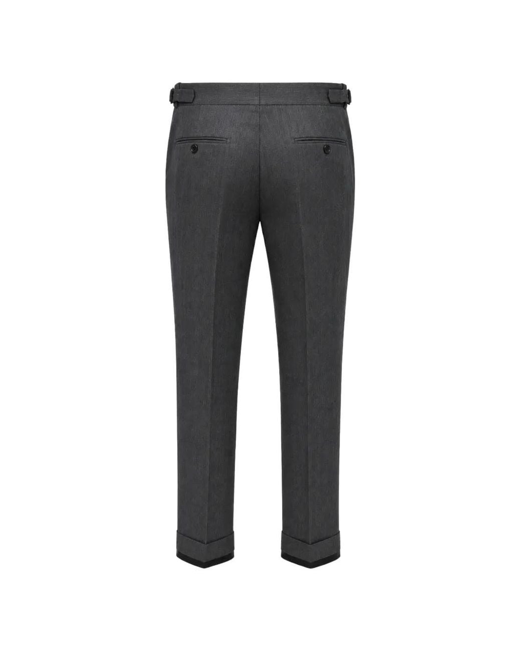 Franzese Collection Gray Stefano De Martino Tailored Trousers for men