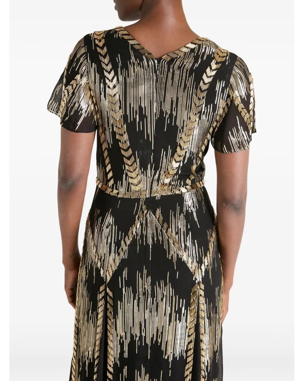 Temperley London Black Robe Longue Viola