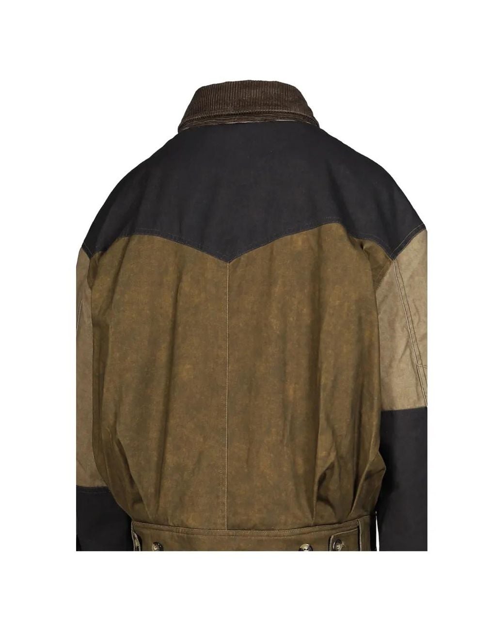 Isabel Marant Brown Risla Cotton Patchwork Jacket
