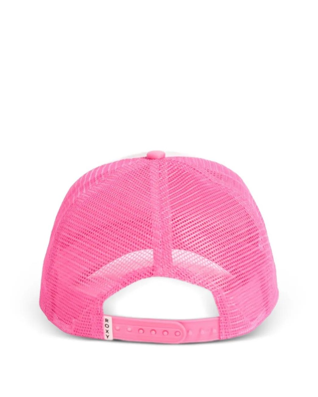 Roxy Pink X Juicy Couture Logo-Print Mesh-Panel Trucker Cap