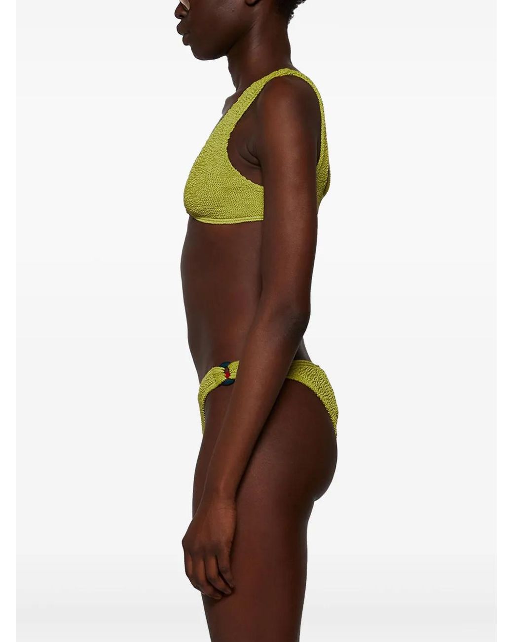 BOUND Ring Scout Bikinitop in het Green