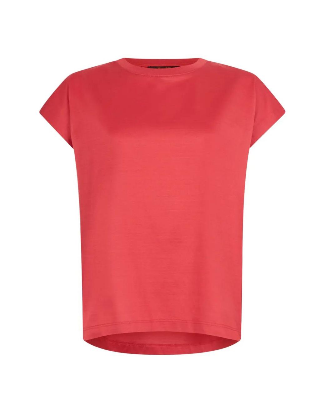 Moorer Red Boxy T-Shirt