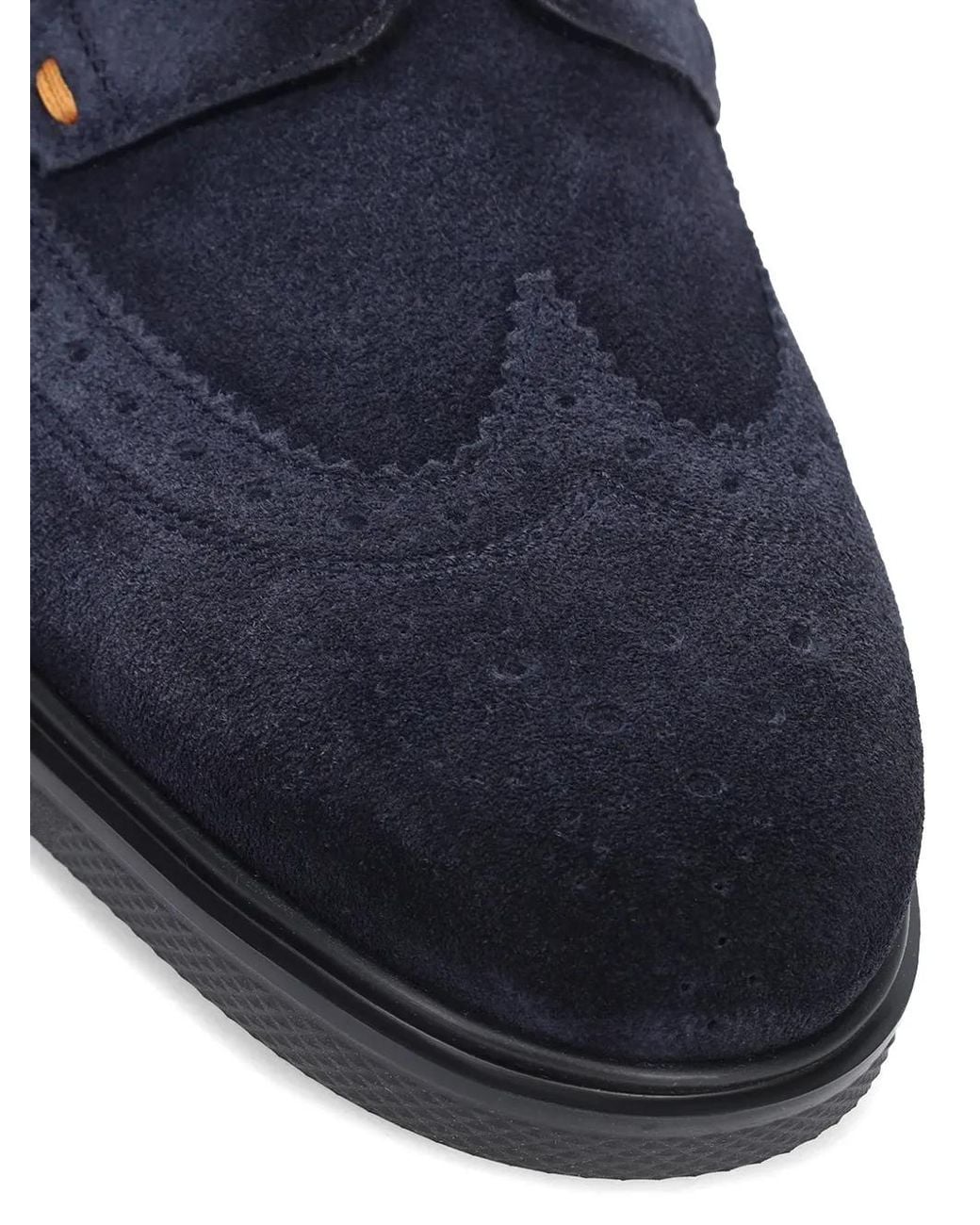 Derby di Santoni in Blue da Uomo