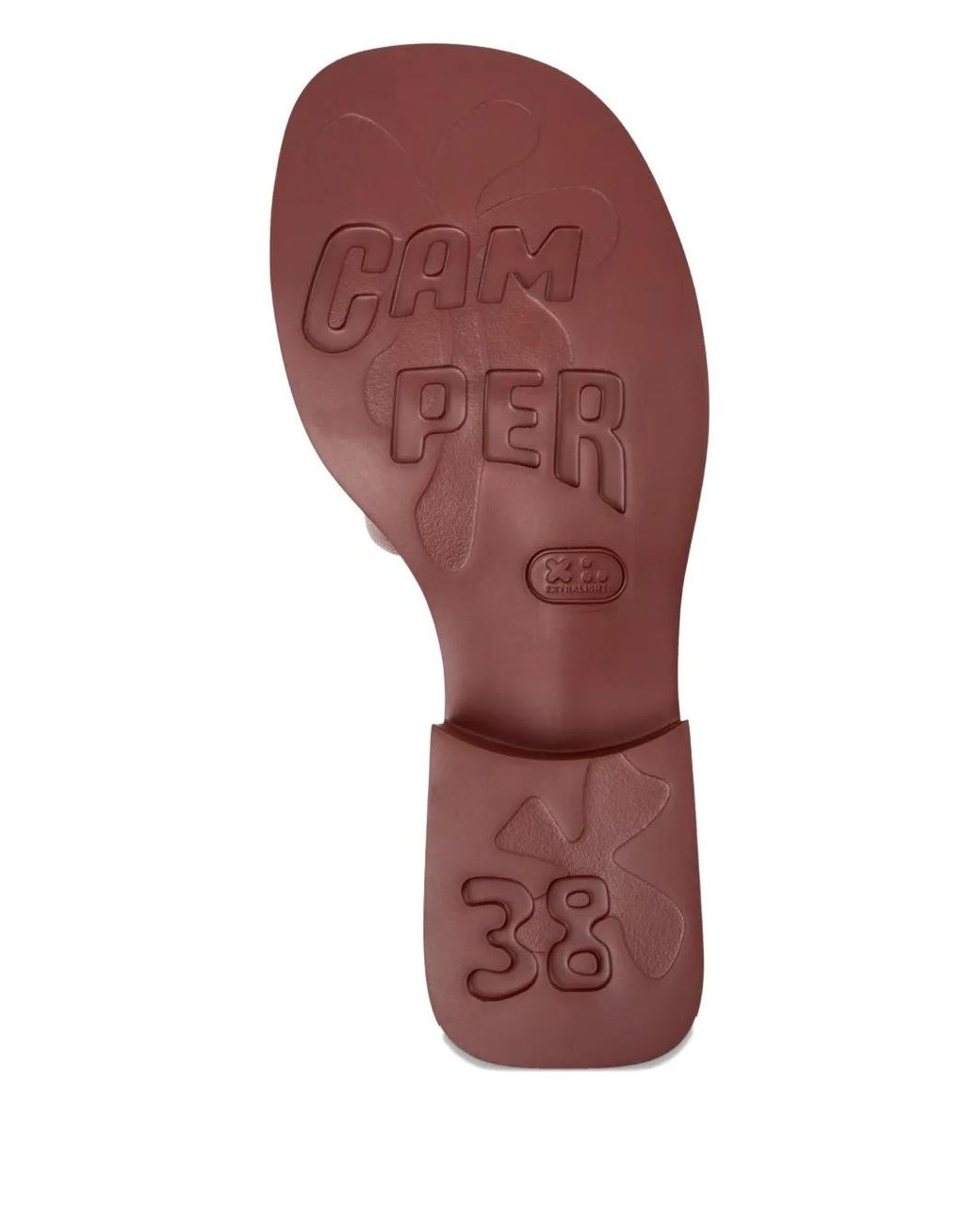 Camper Red Dana Open-Toe Sandals