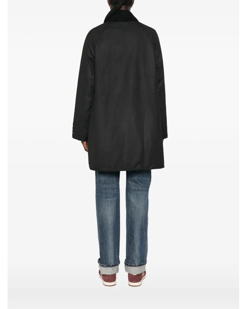 Barbour Icons Beaufort Jas Met Patchwork in het Black