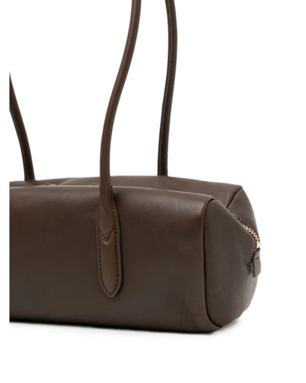 JNBY Metallic Sac Porté Épaule Minimalist En Cuir