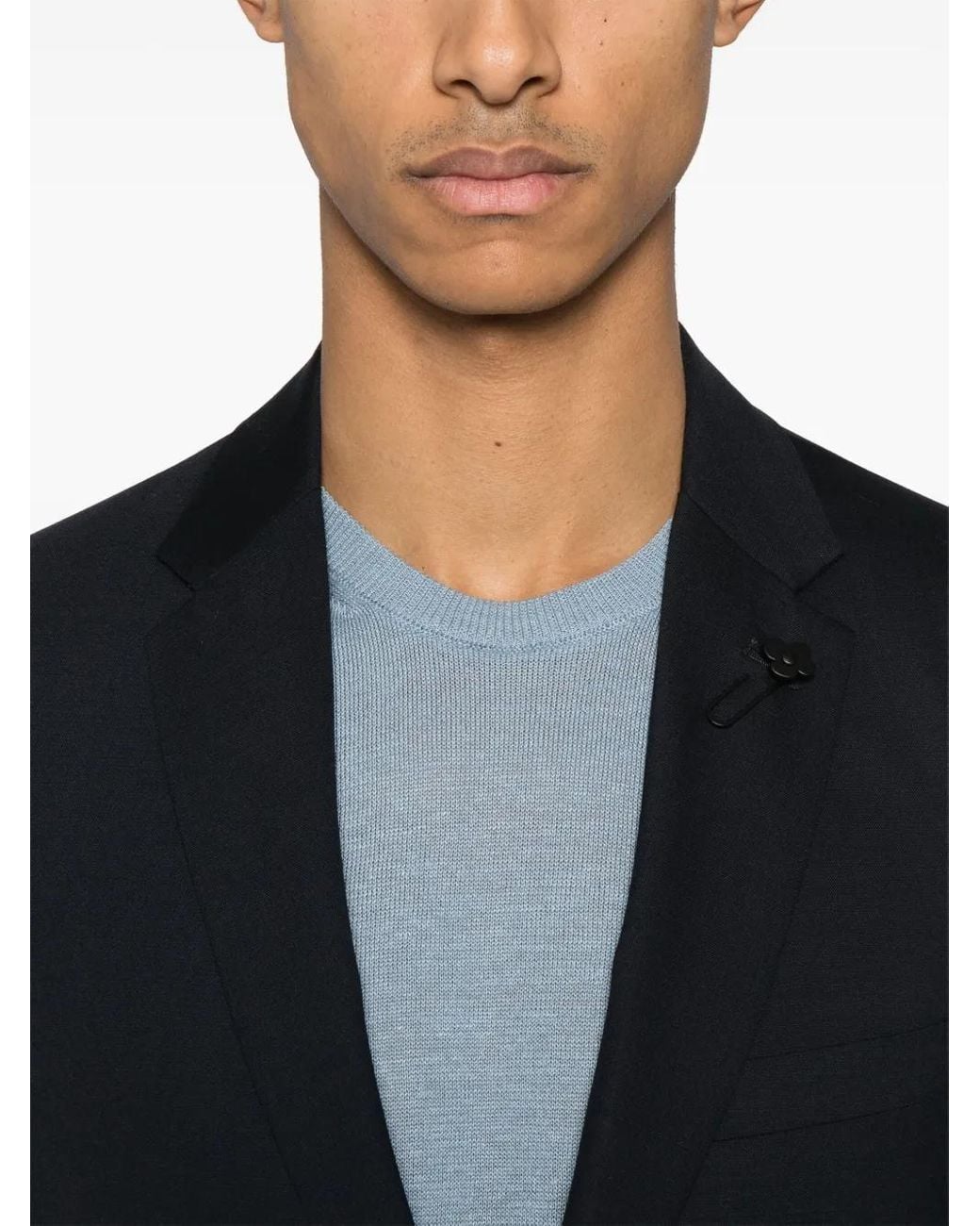 Traje Soiree Lardini de hombre de color Blue