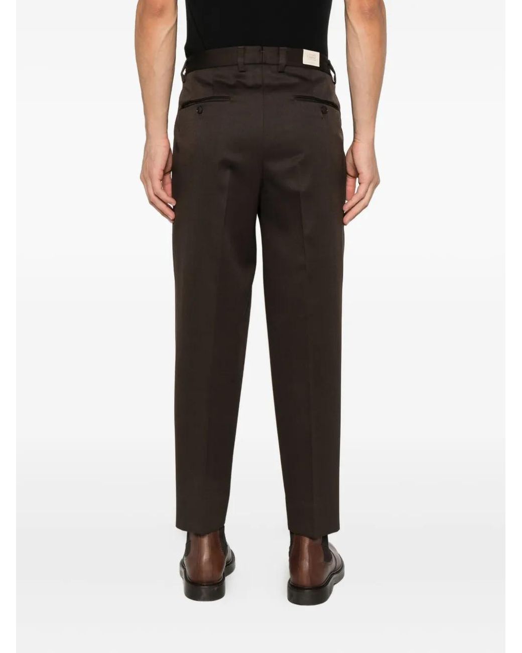 Briglia 1949 Gray Button Trousers for men
