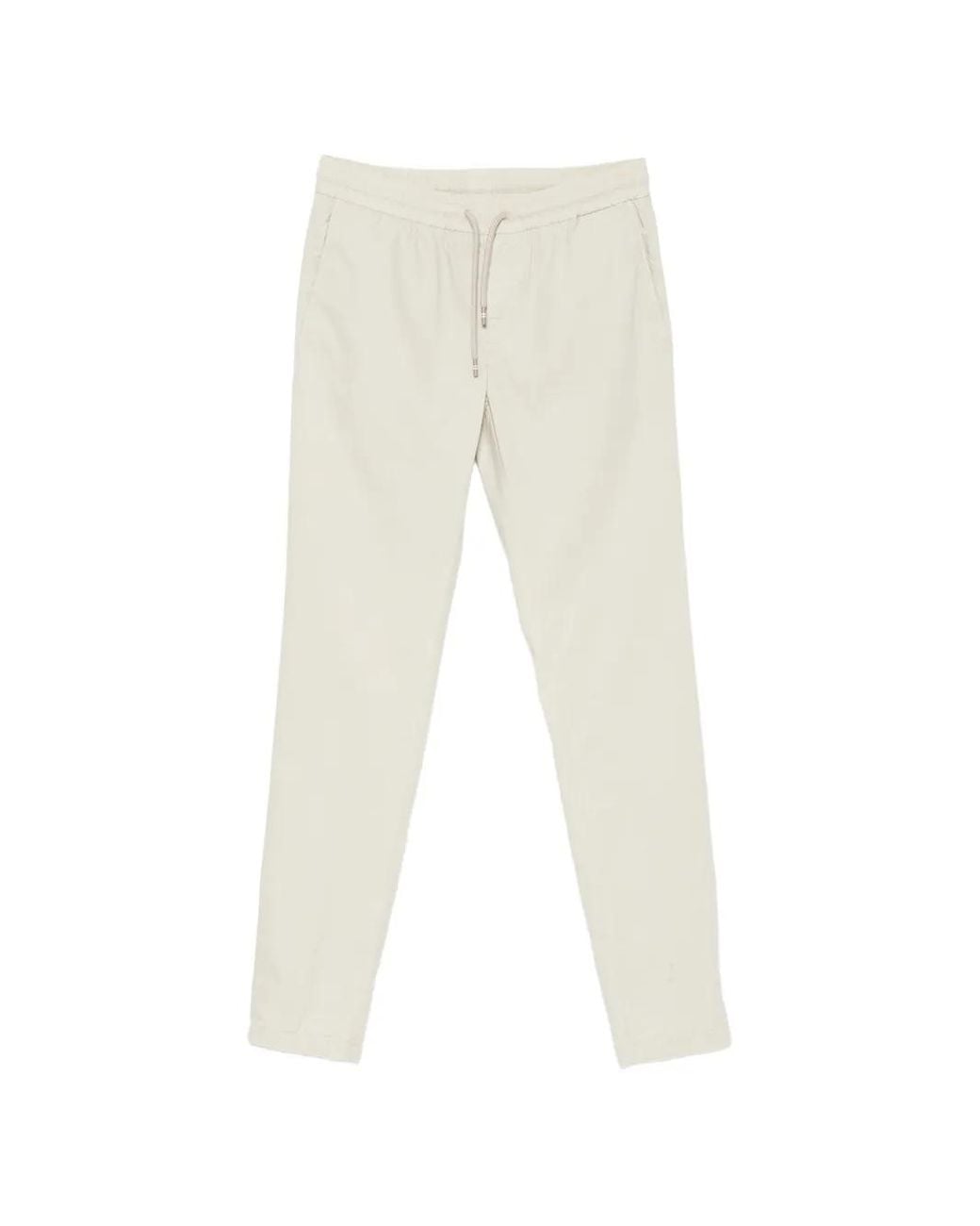 Mason's White Pantalon New York Sxak À Taille Élastiquée for men
