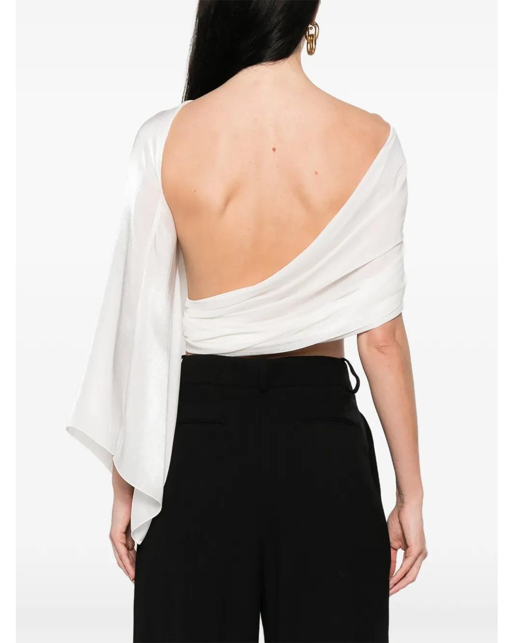 Emporio Armani White Scarf