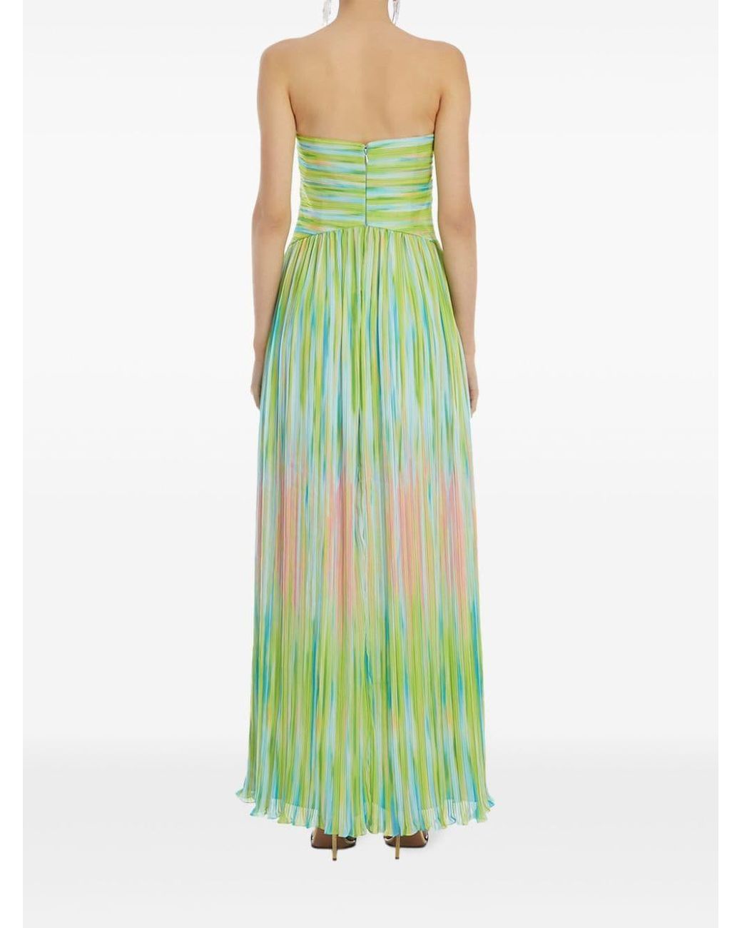 Monique Lhuillier Mila Dress in Green | Lyst Monique Lhuillier Mila Dress in Green | Lyst