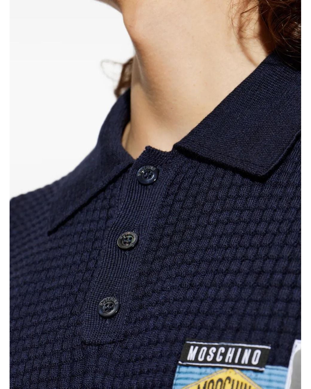 Moschino Pullover in Blue für Herren