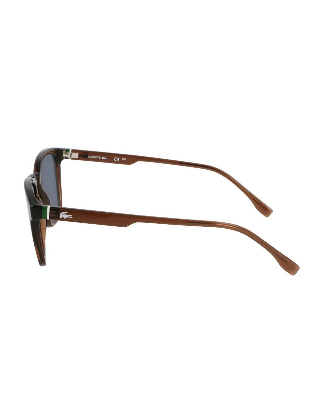 Lacoste Blue Logo-Print Sunglasses for men