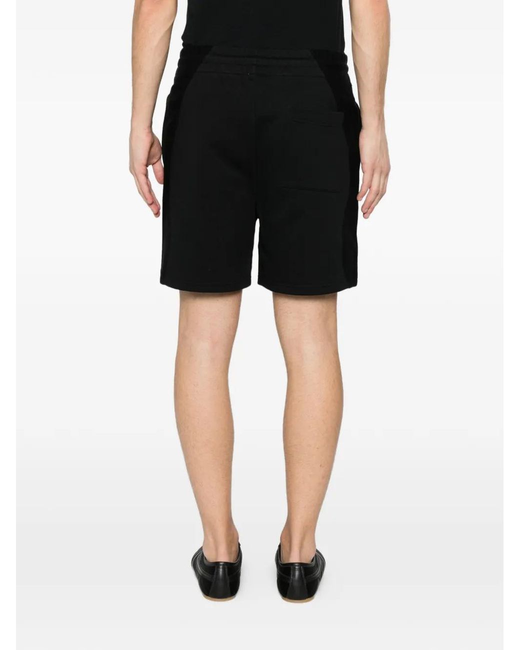 Casablanca Black Squash Logo-Print Track Shorts for men