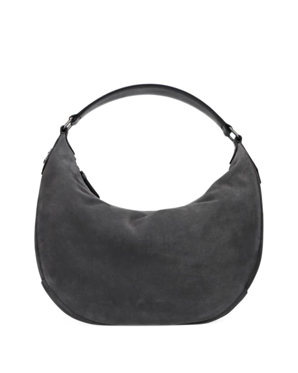 Jimmy Choo Black Suede Shoulder Bag
