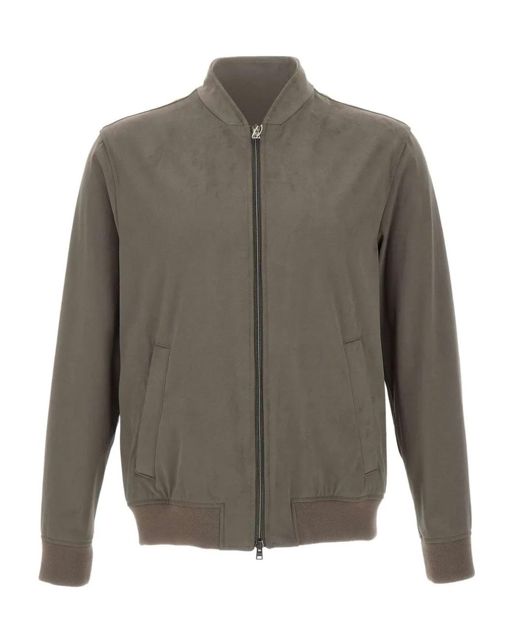 Bomber Con Zip di Herno in Gray da Uomo