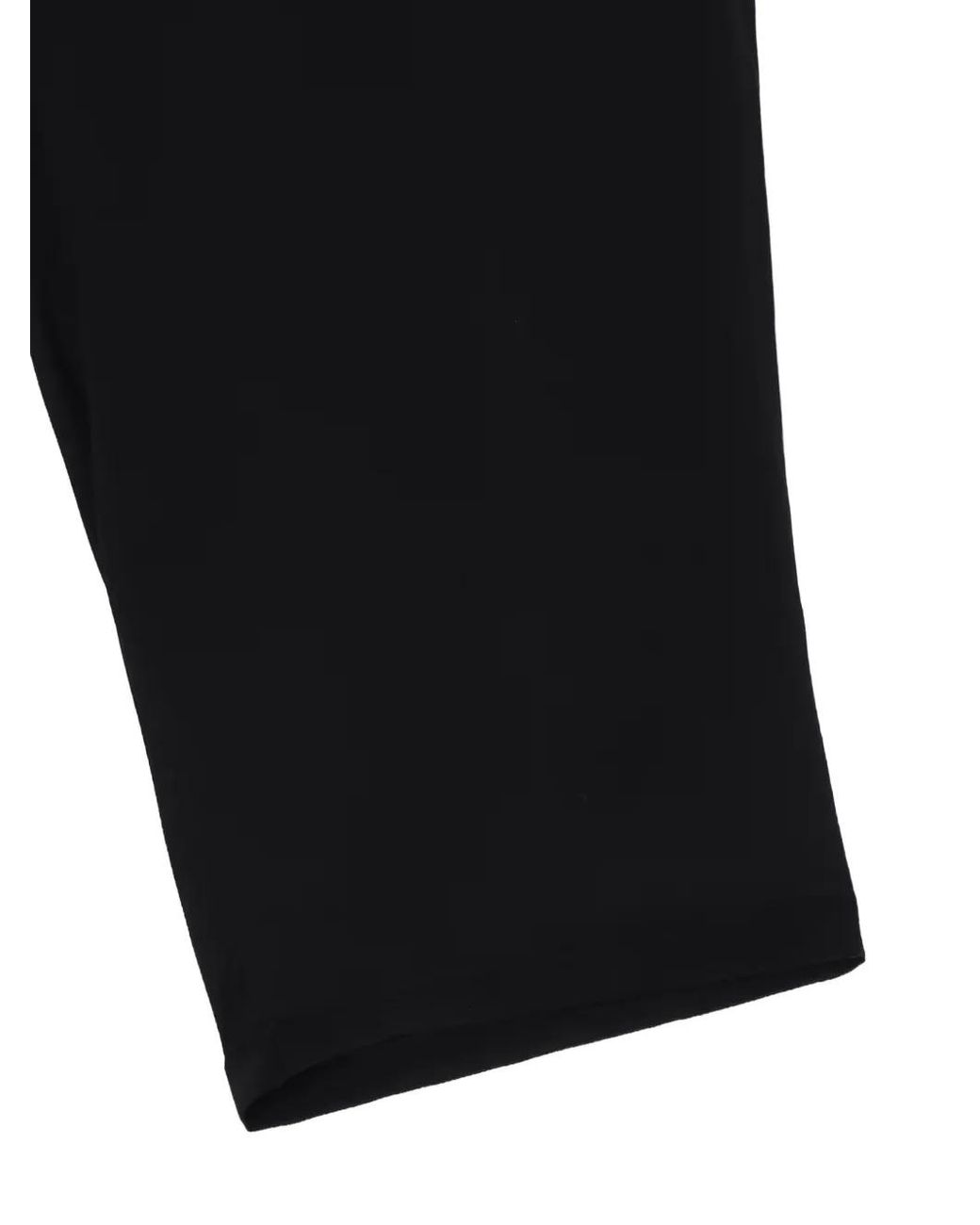 Yohji Yamamoto Black Pantalon Chino À Plis for men