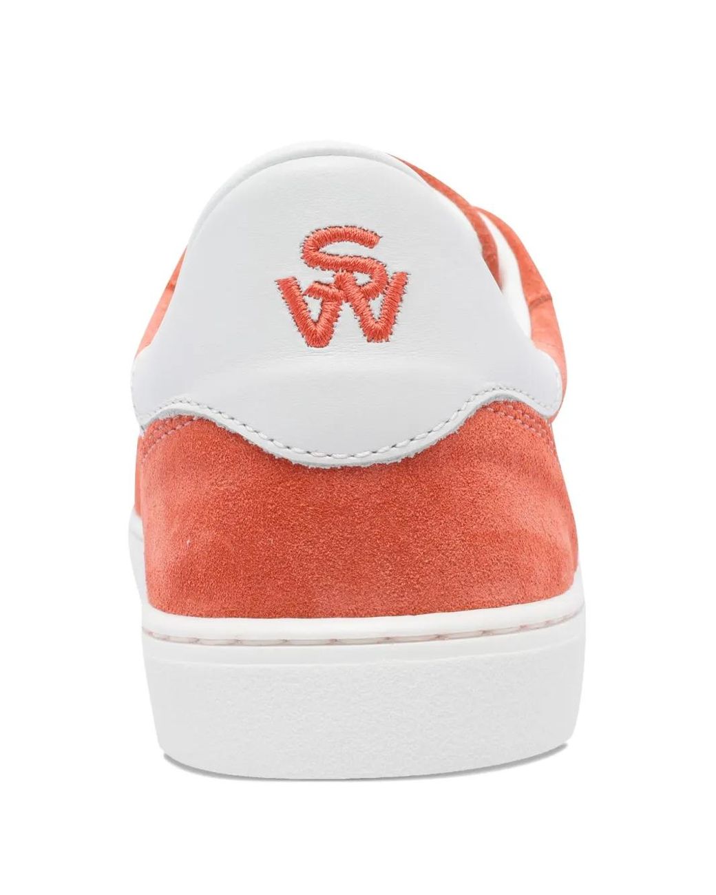 Stuart Weitzman Red Sneakers Aus Leder