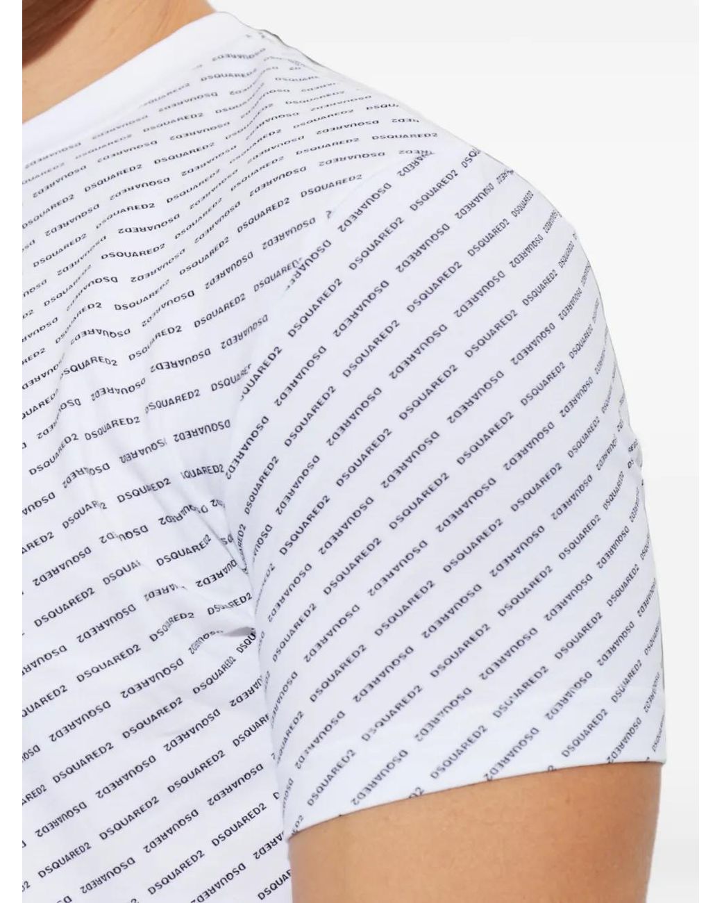 DSquared² White Logo-Print T-Shirt And Boxers Set for men
