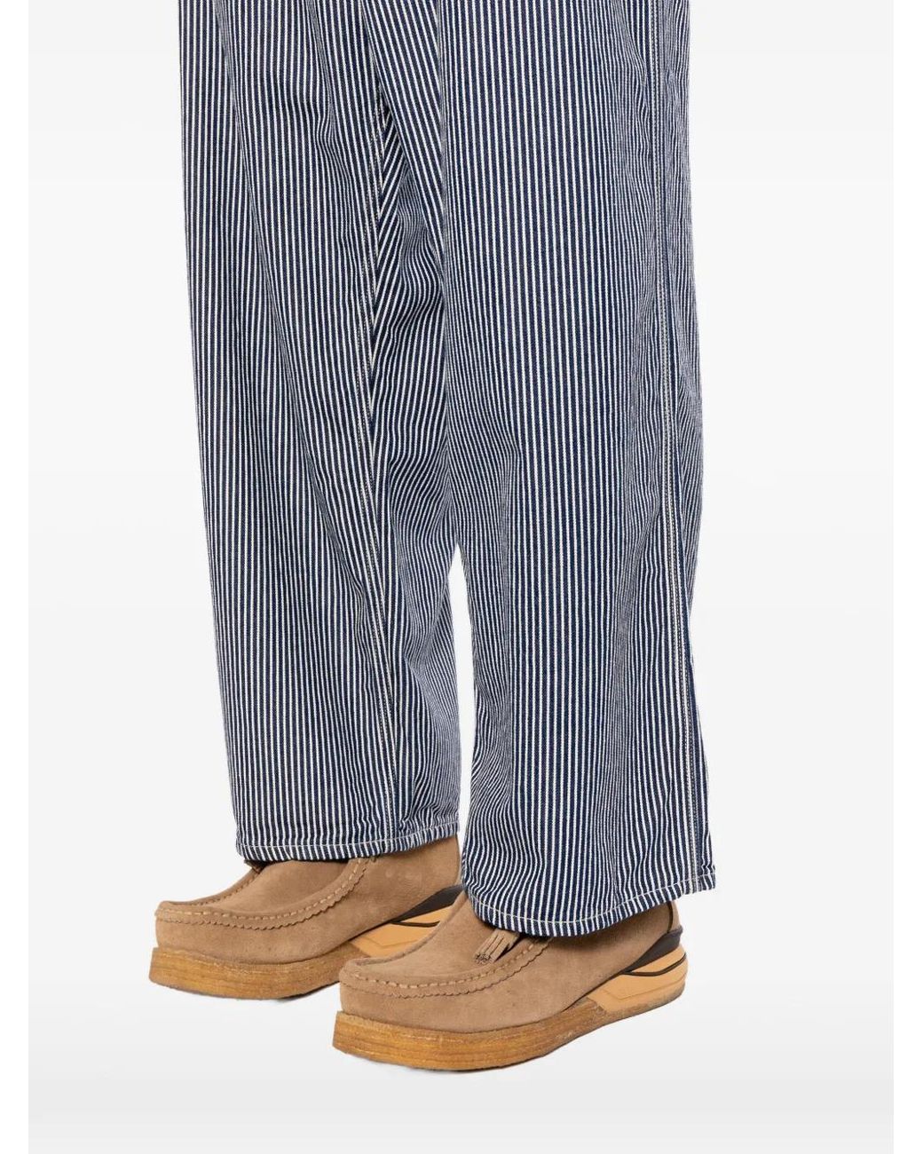 Orslow Gray 30's Hickory Painter Trousers for men