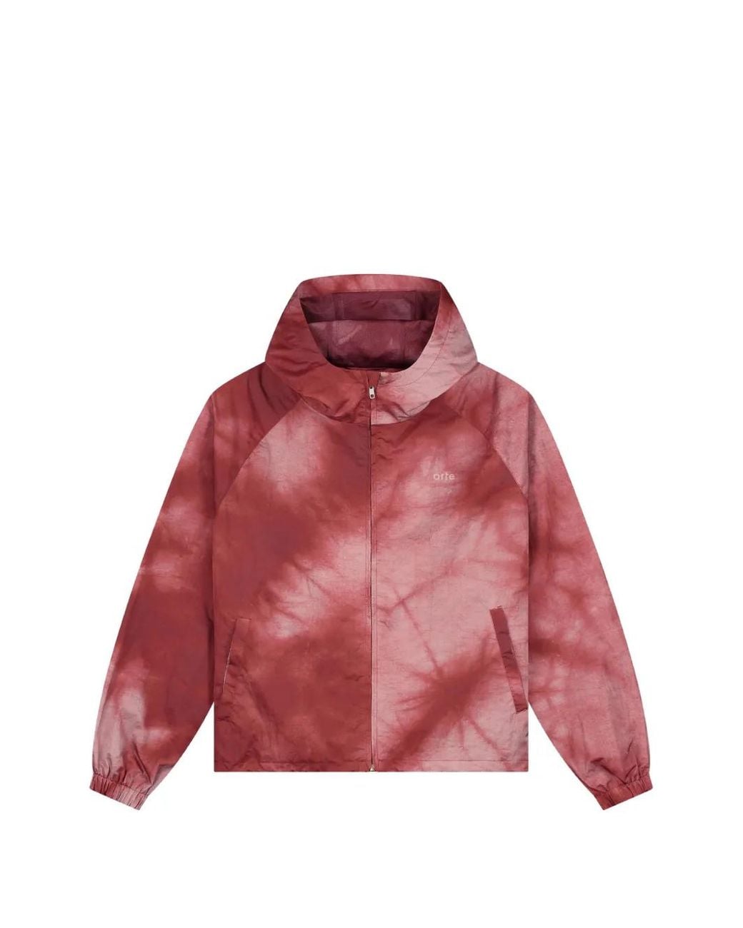 Arte' Red Tie-Dye Jacket for men