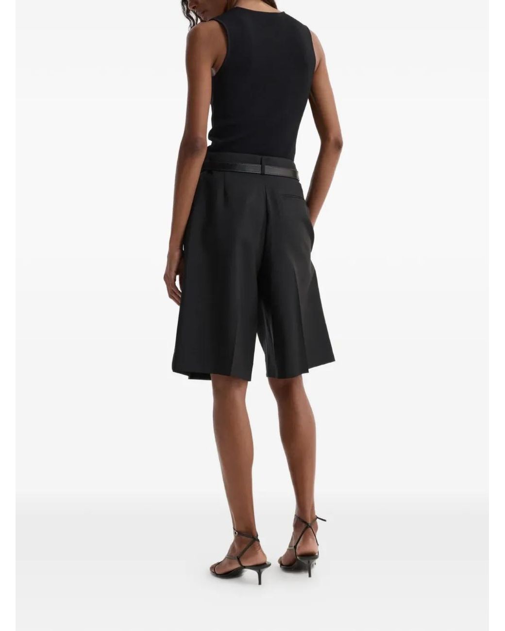 Rohe Black Knitted Bustier Top