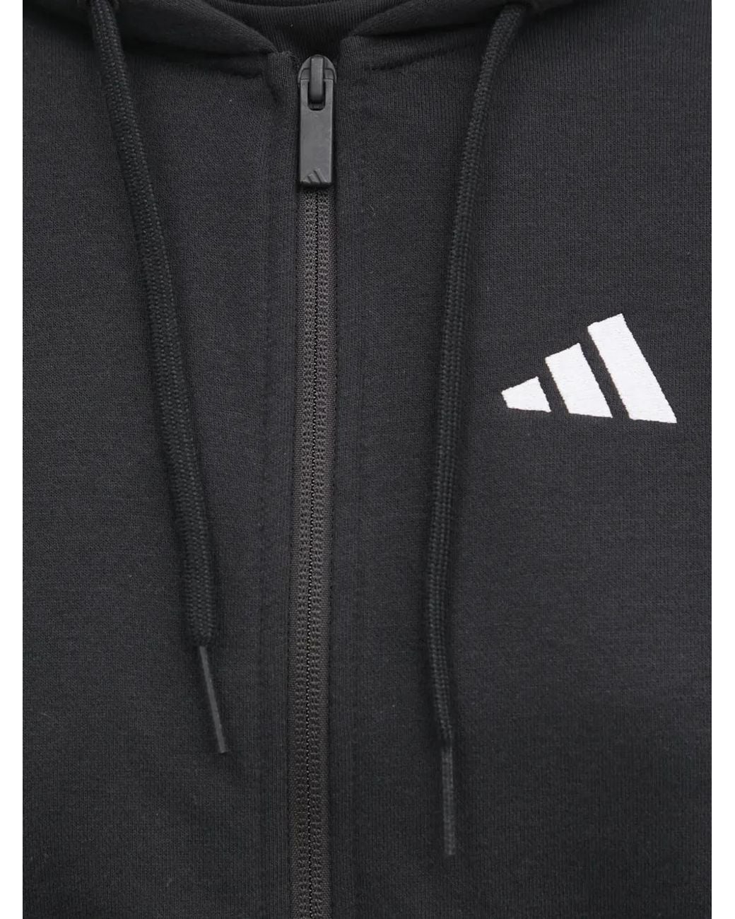 Adidas Gray Essentials Zip-Up Hoodie