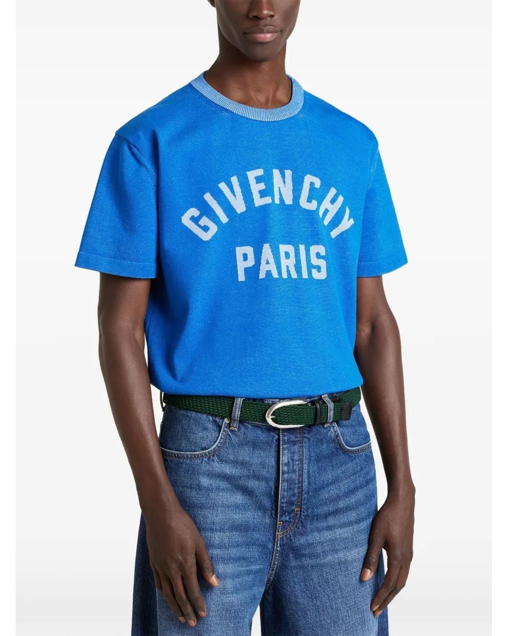 Givenchy Blue T-Shirt for men