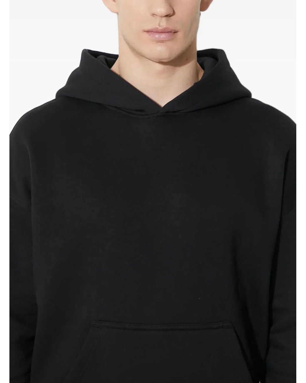 Alpha Industries Black Logo Backprint Hoodie for men