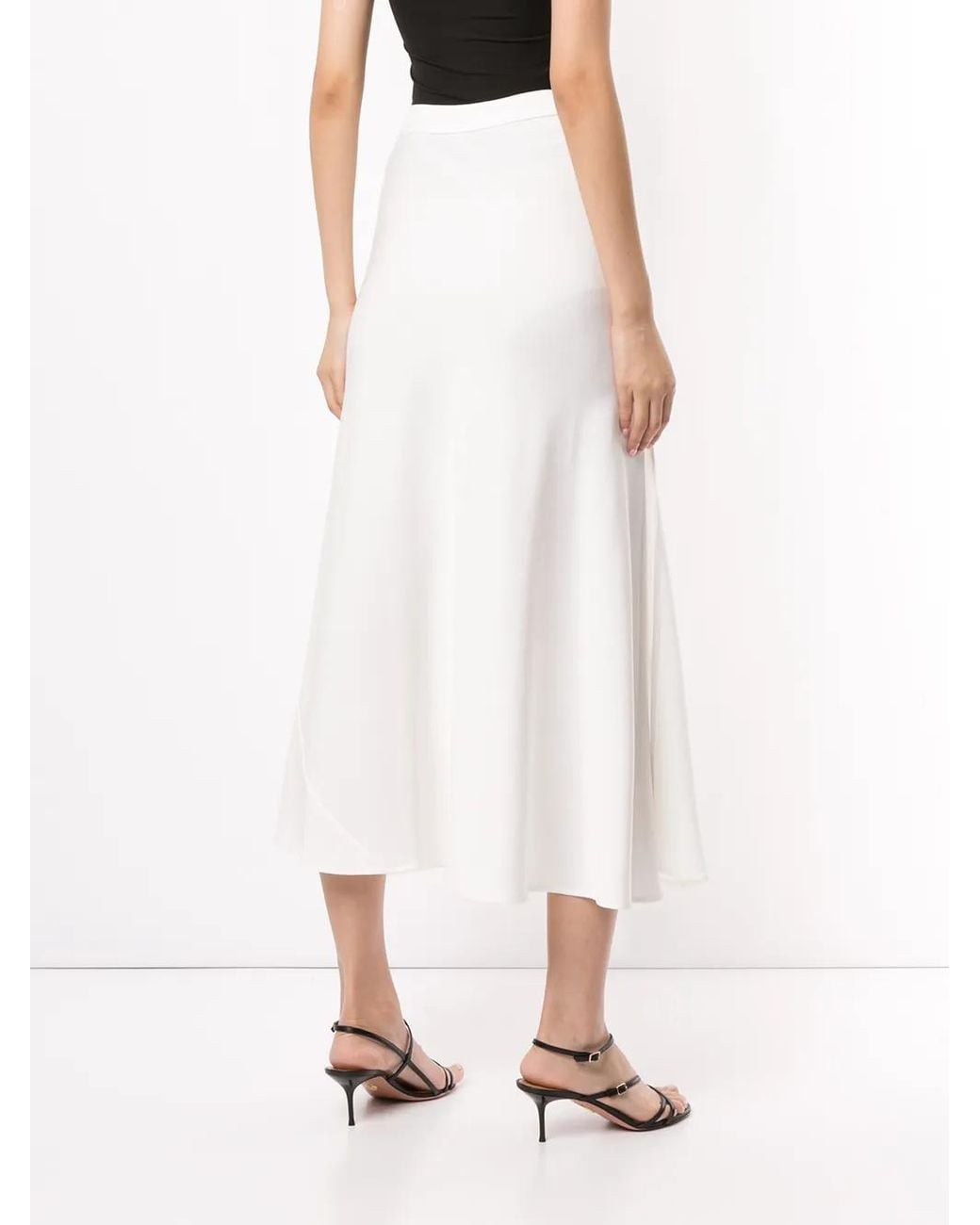 Ellery White Midi Dress With Side Slit