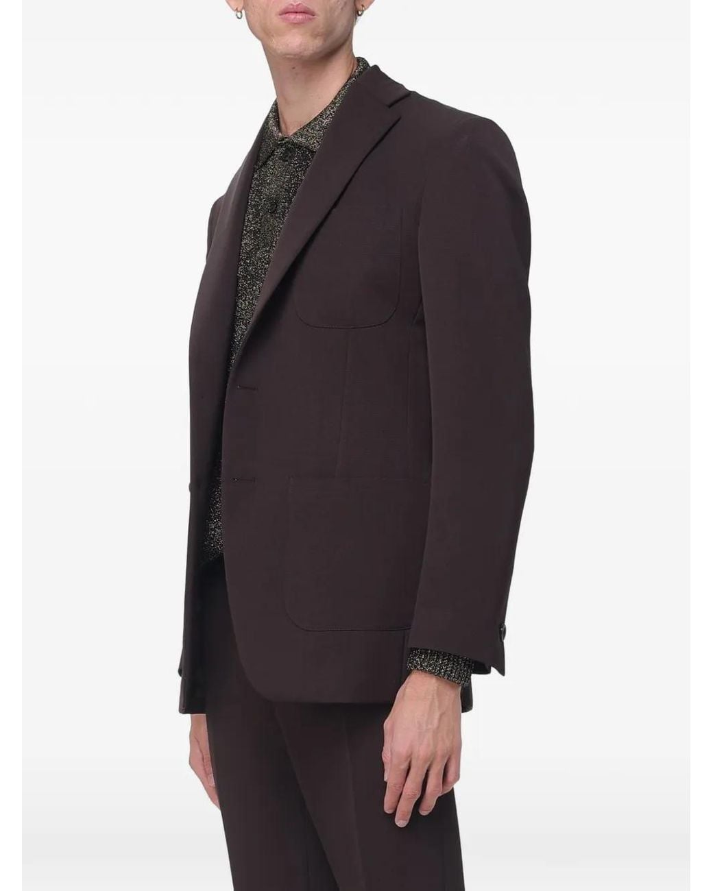 Marni Blue Techno Wool Jacket for men