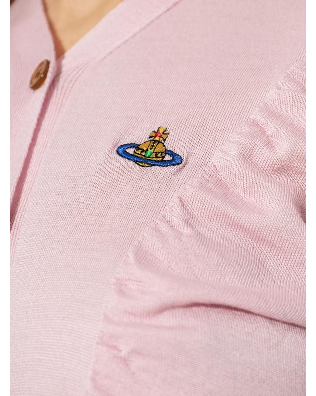 Vivienne Westwood Pink Buttoned Top