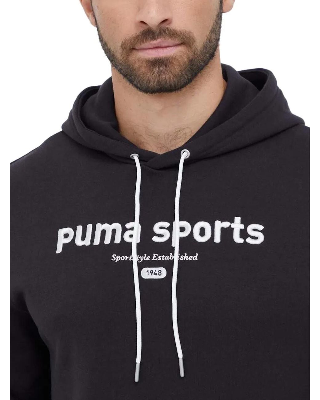 Sudadera Con Capucha Y Logo PUMA de hombre de color Blue
