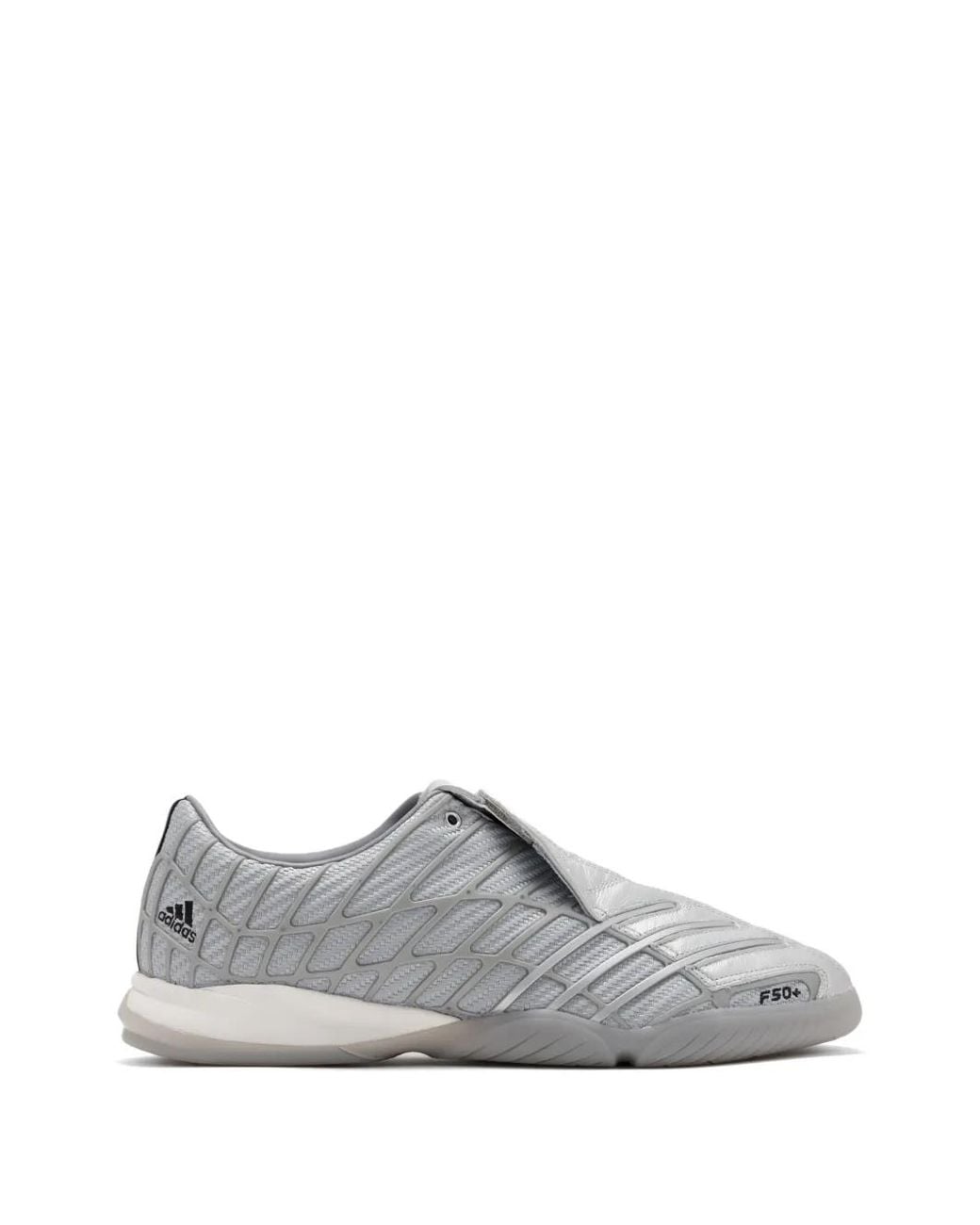 Adidas White F50 Appliqué Sneakers