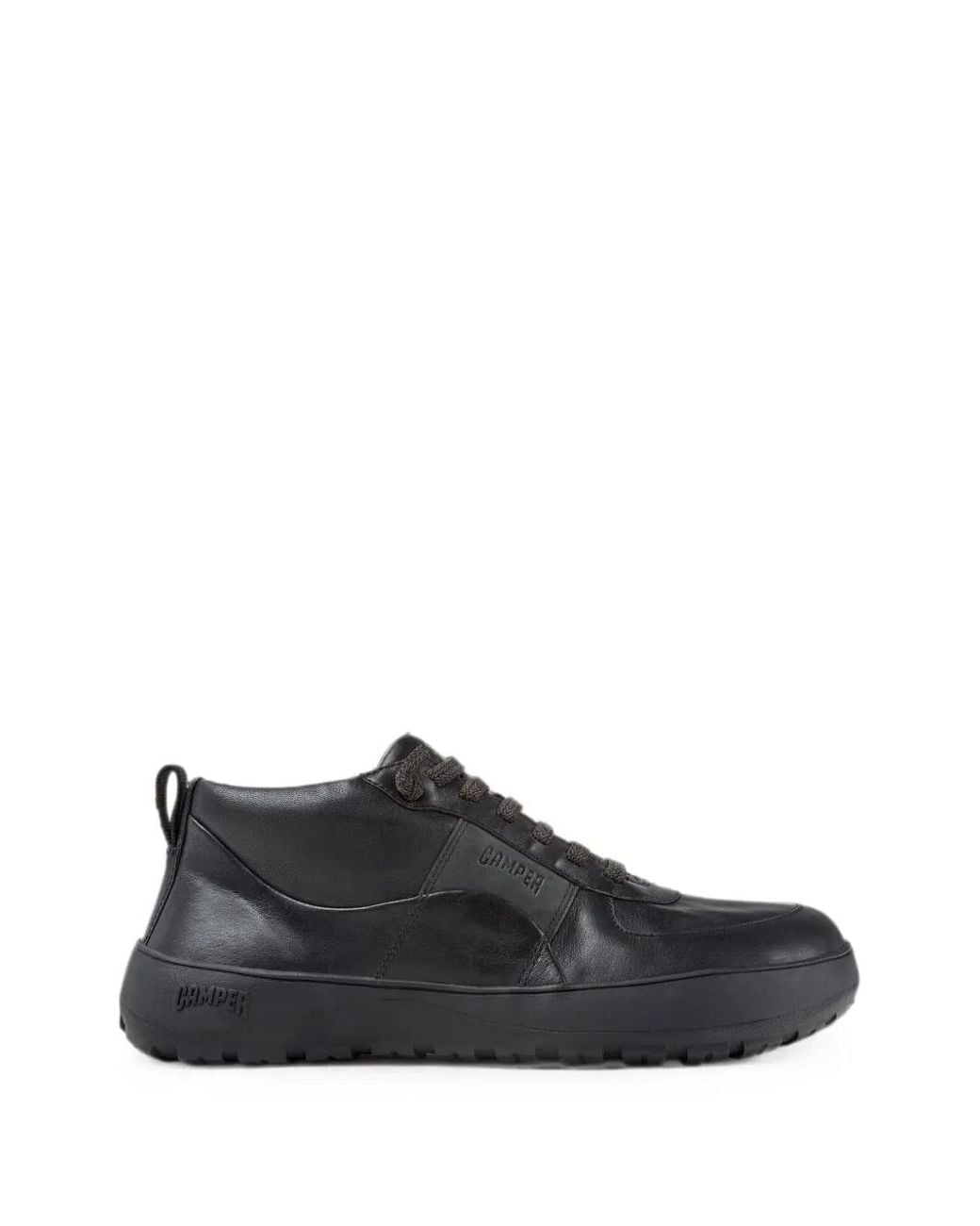 Camper Black Peu Serra Leather Sneakers for men