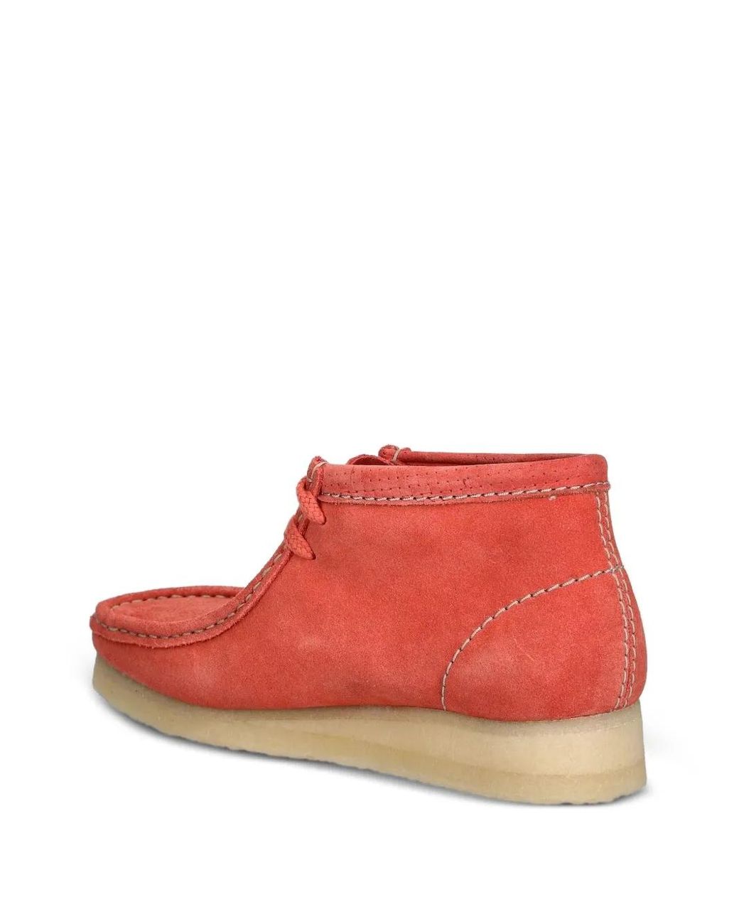 Clarks Red Desert Boots Wallabee À Pampilles