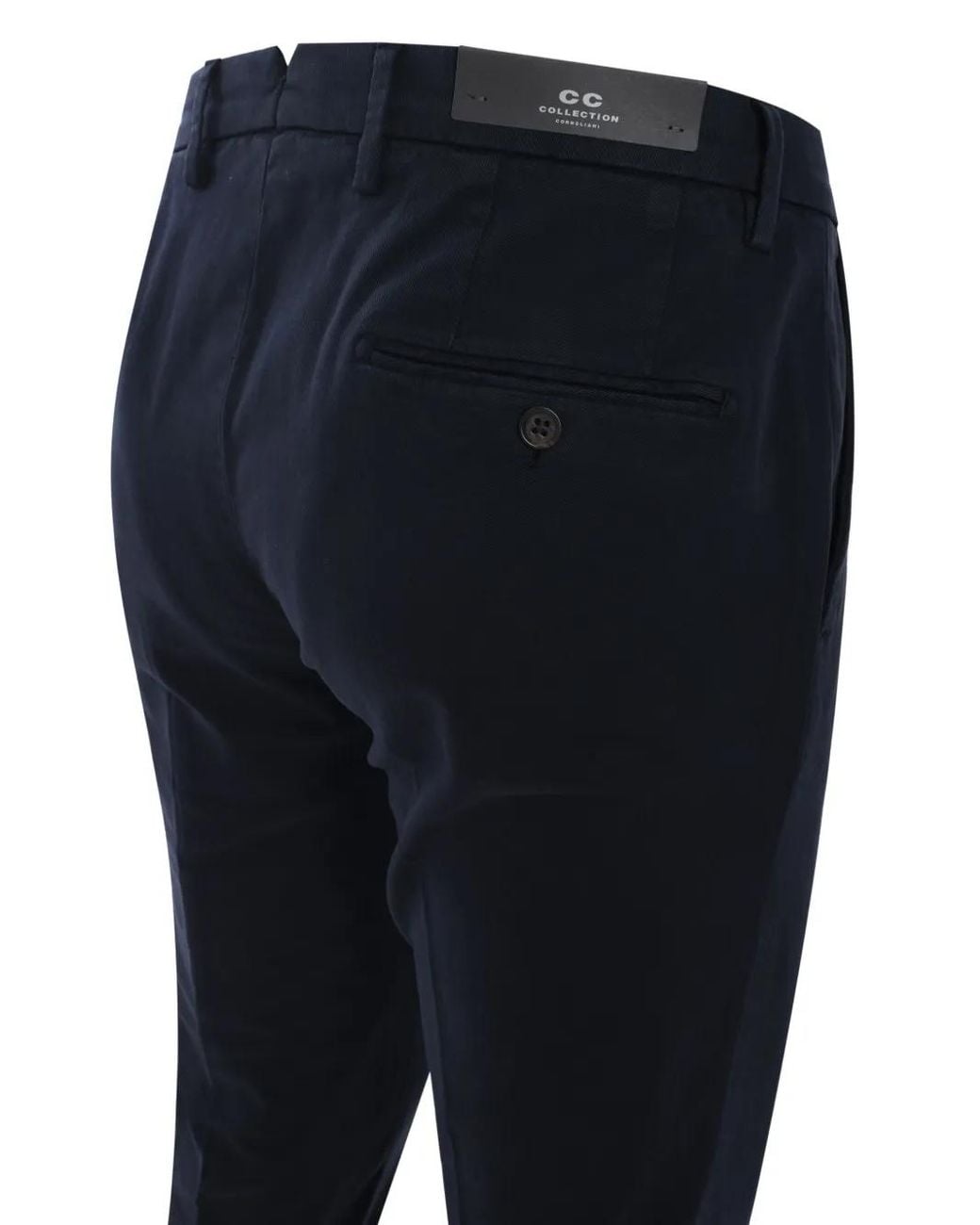 Corneliani Blue Slim-Cut Tailored Trousers for men
