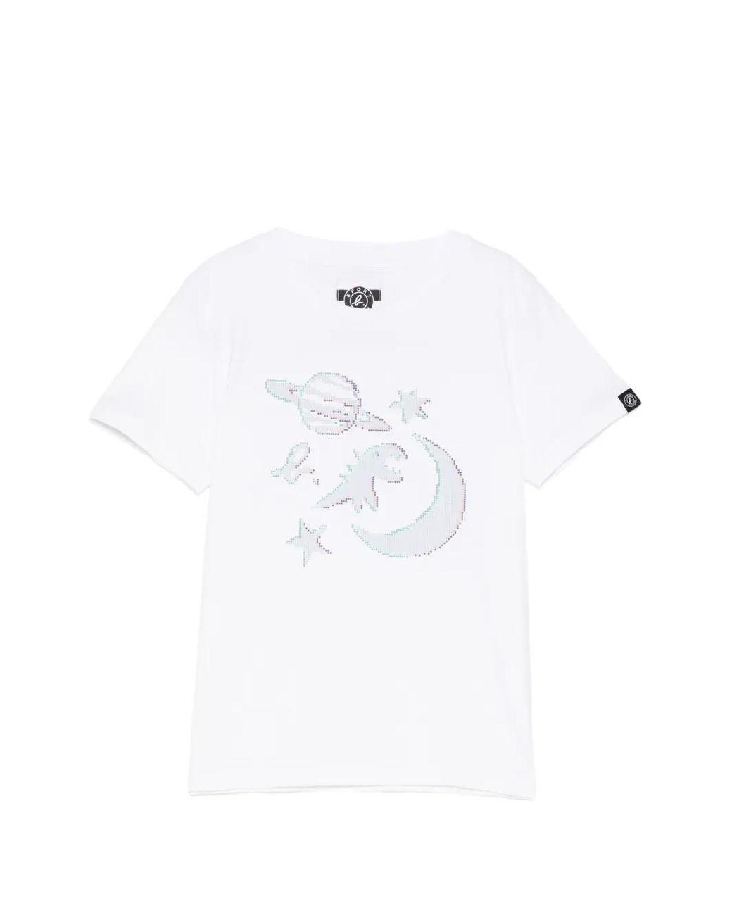 SPORT b. by agnès b. White Graphic-Print T-Shirt