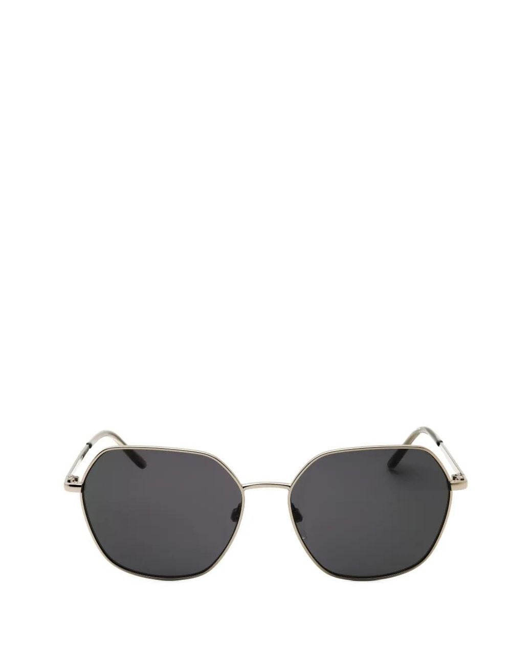 Draper James Gray Geometric-Frame Sunglasses
