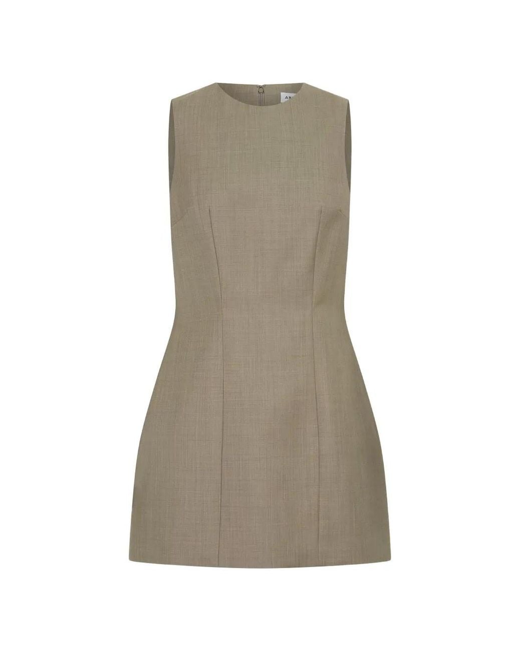 Anna Quan Natural Yasmin Sleeveless Mini Dress