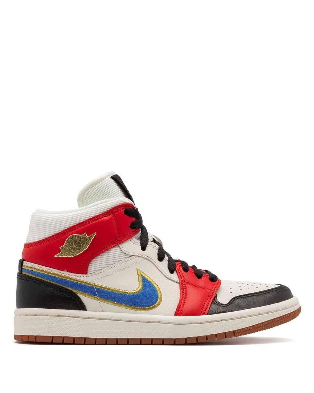 Nike Red Air 1 Mid Se "Let(Her) Sneakers