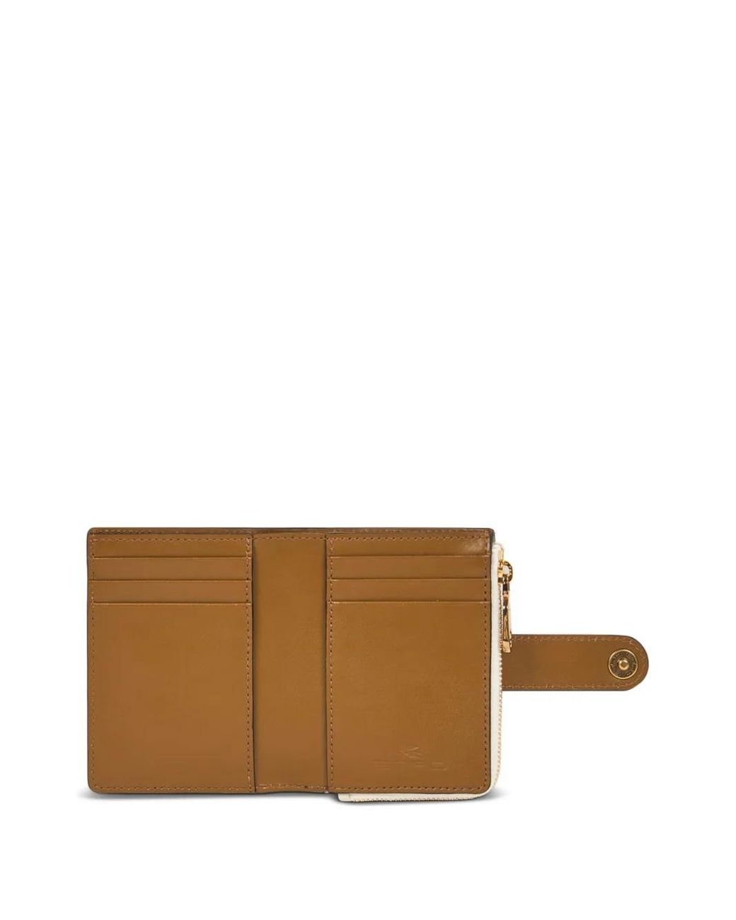 Etro Natural Leather Wallet